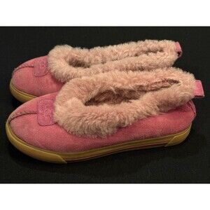 Women's Size 5 UGG Australia Rylan Slippers Pink Suede Leather 1871